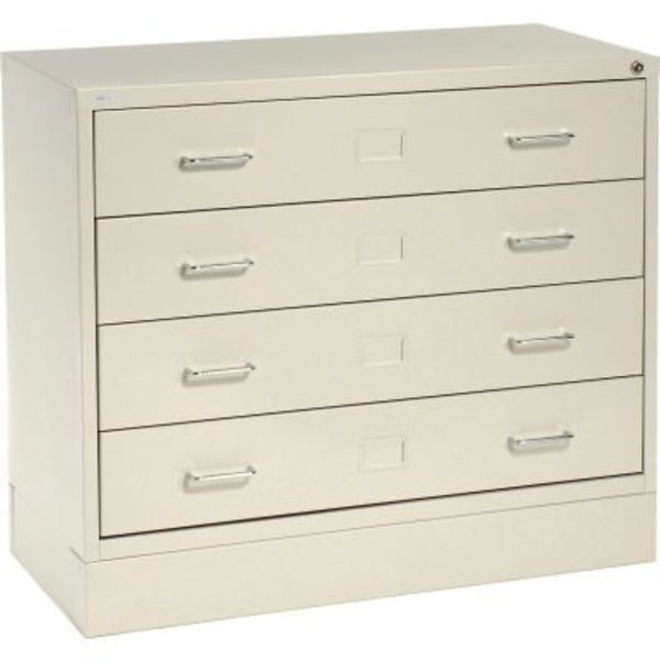 Safco Multimedia Stackable Storage Cabinet - Light Gray 4935LG